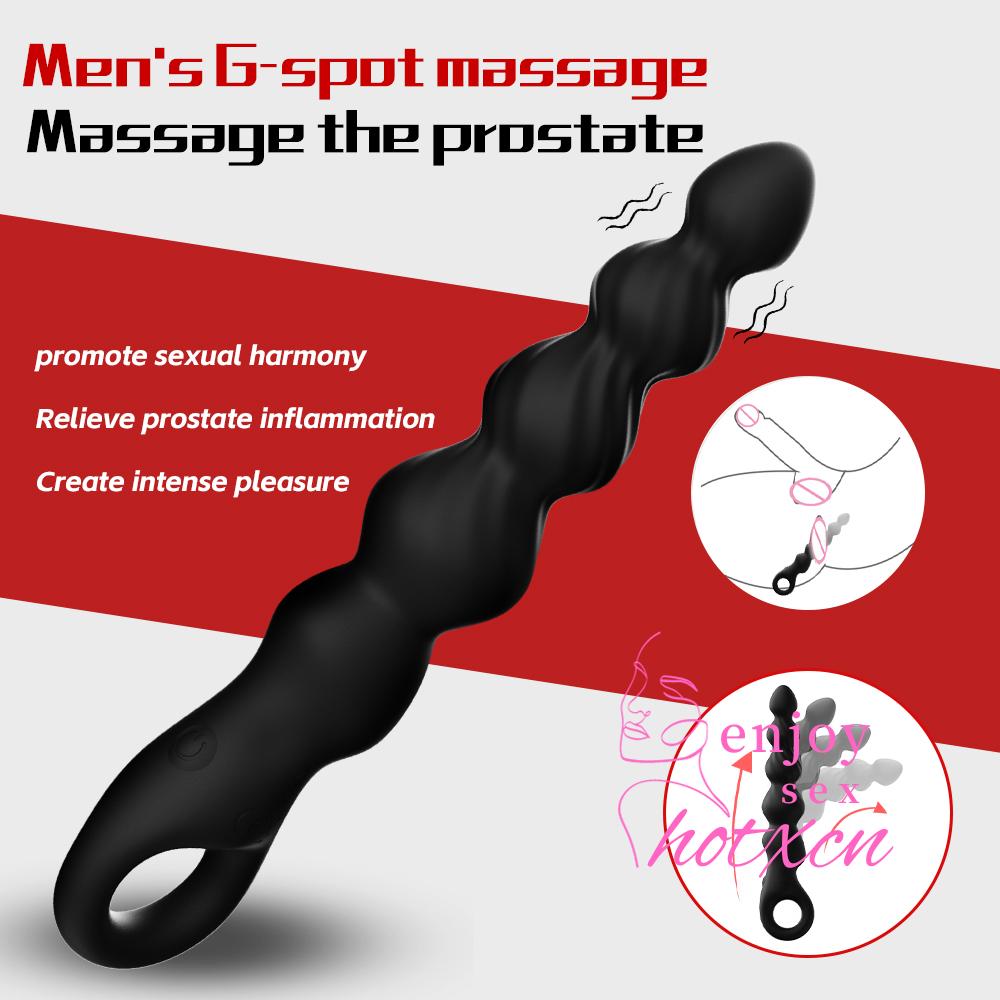 Men's G-spot massage the prostate 18cm silicone