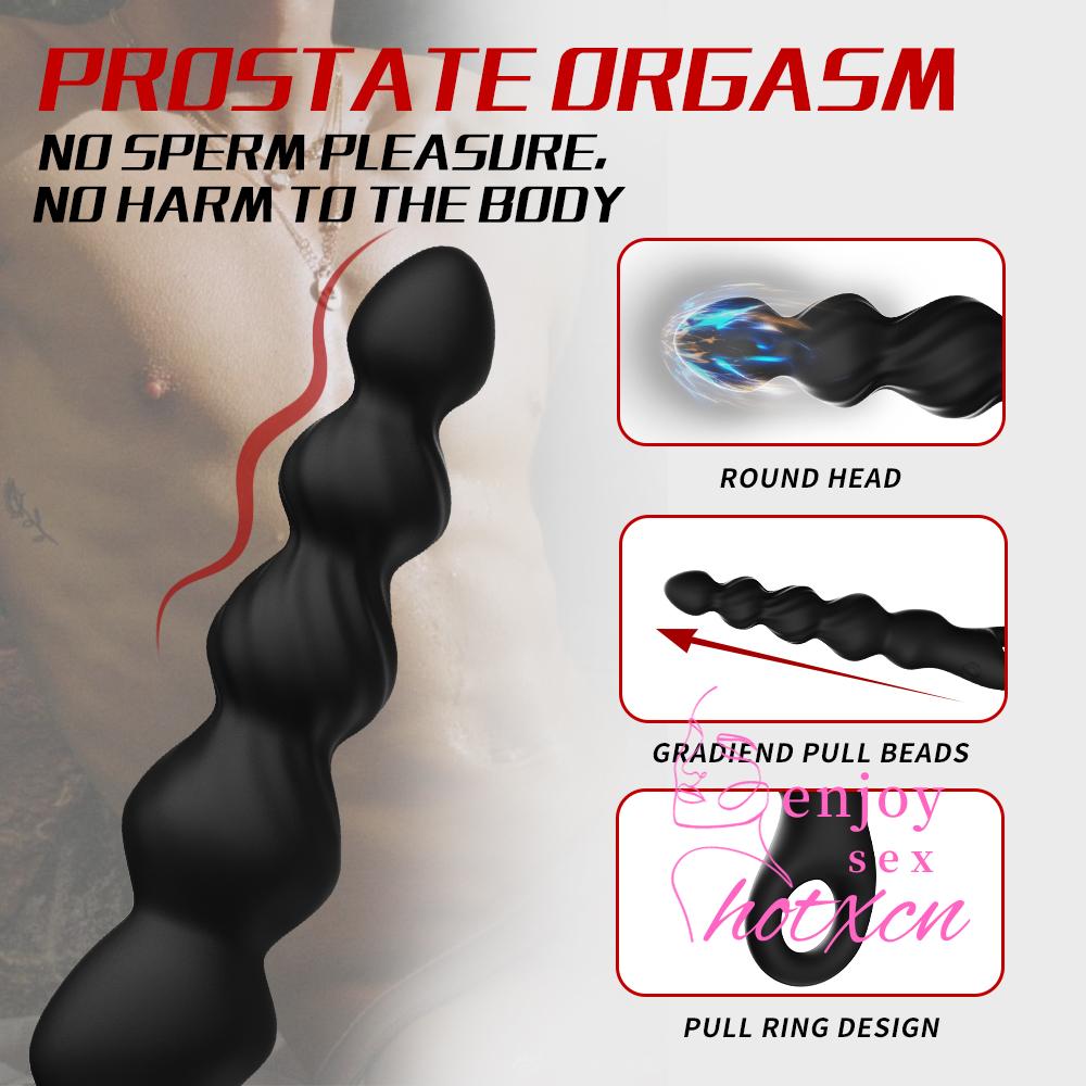 Men's G-spot massage the prostate 18cm silicone - Image 4