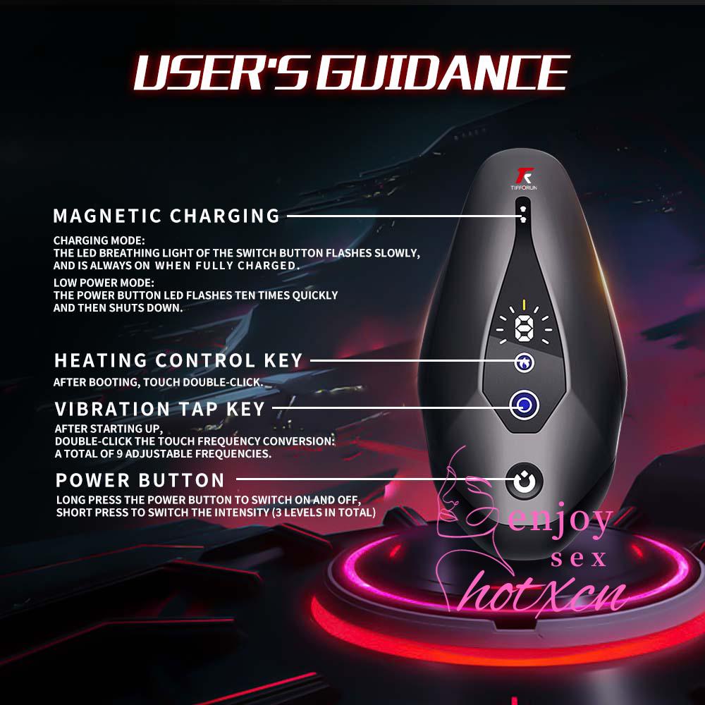 Sex toys male masturbation Hands Free Stroker ABS+TPE - Image 15