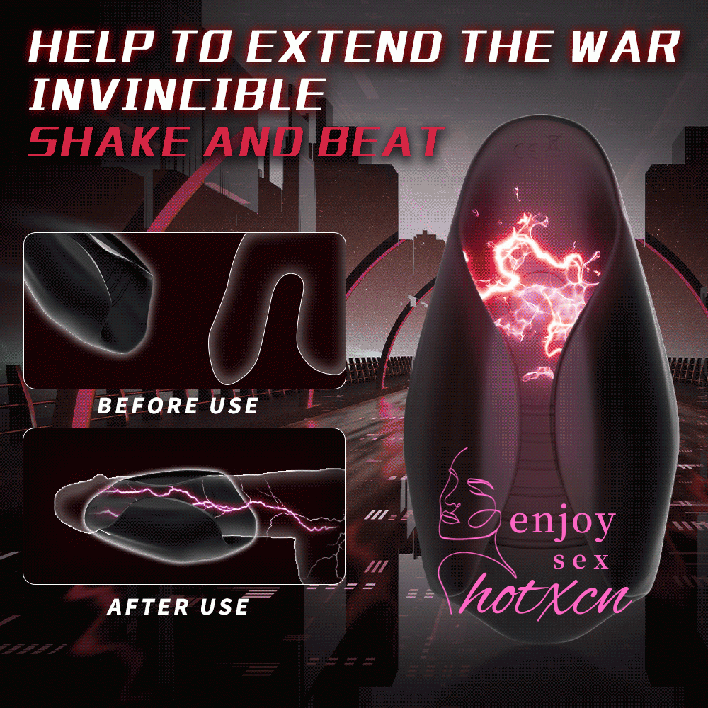 Sex toys male masturbation Hands Free Stroker ABS+TPE - Image 3