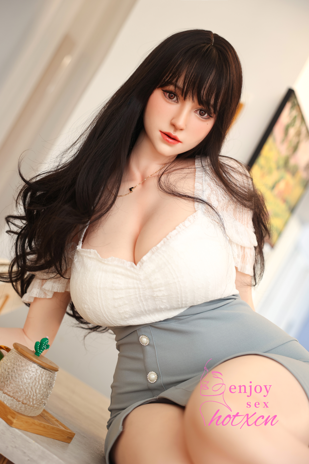 Moon chinese sex doll 173cm All Silicone head and Body
