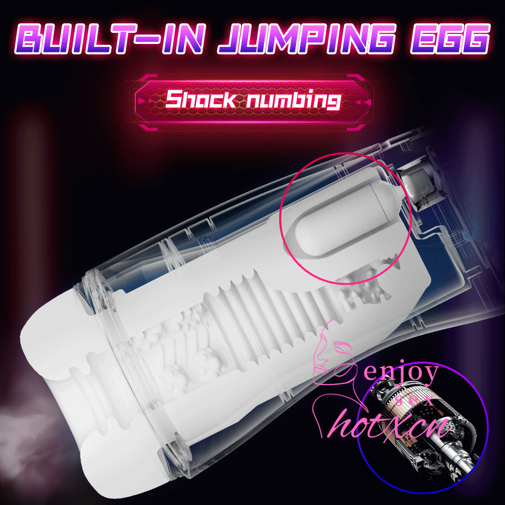 Sex toys male masturbation Hands Free Stroker ABS+TPE - Image 5