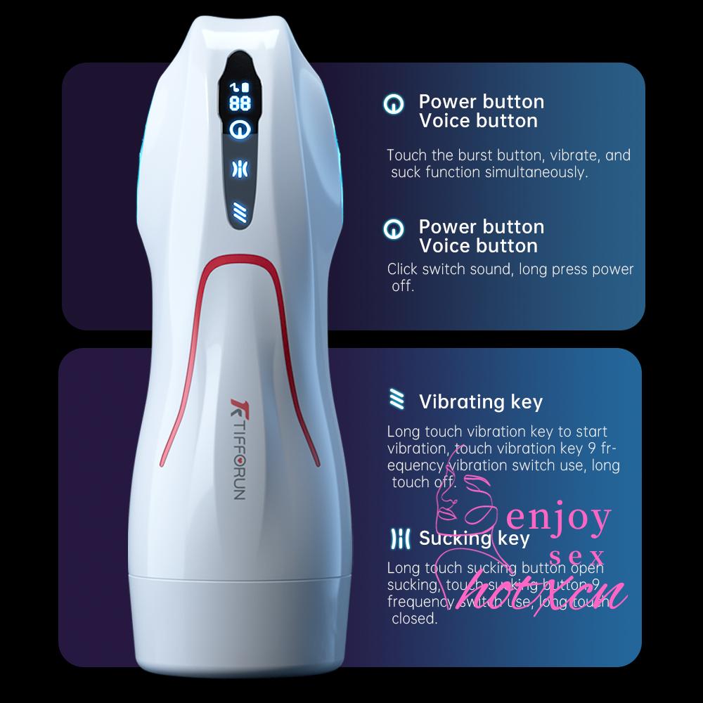 Sex toys male masturbation Hands Free Stroker ABS+TPE - Image 10