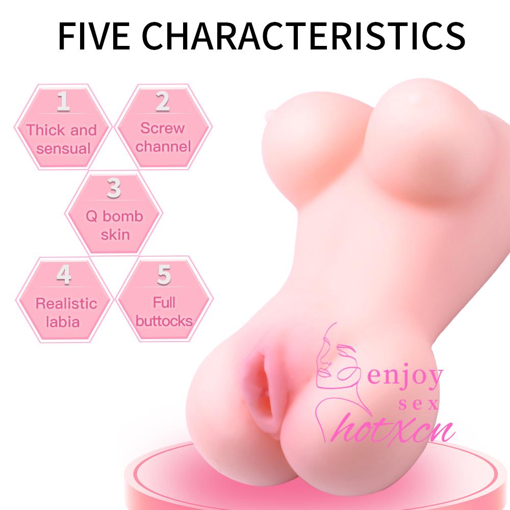 Sex Toys Male Masturbation breasted girl TPE - Image 8