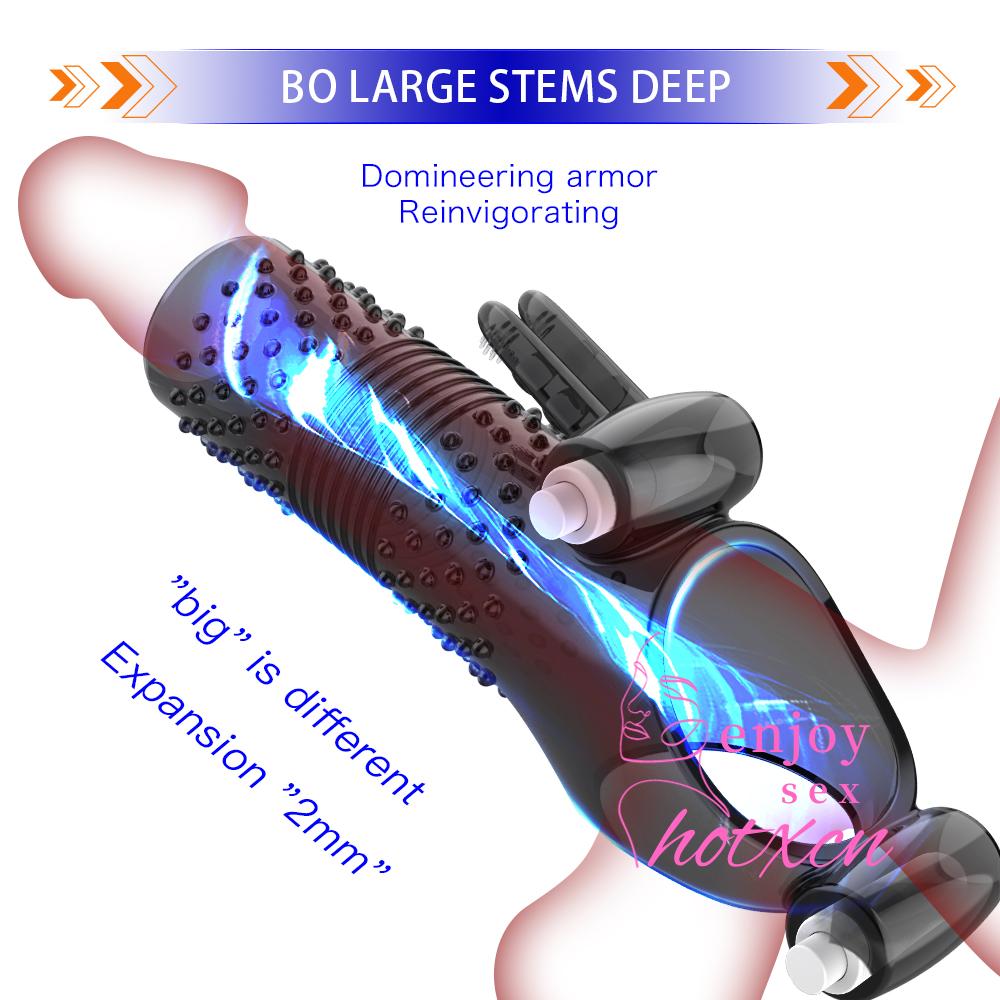 Sex Toys Male Masturbation Hands Free Penis Condom TPE - Image 8