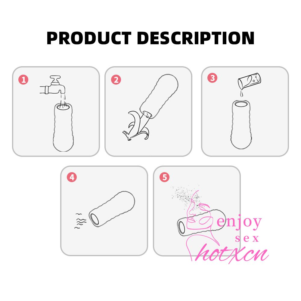 Sex Toys Male Masturbation Hands Stroker TPE - Image 9