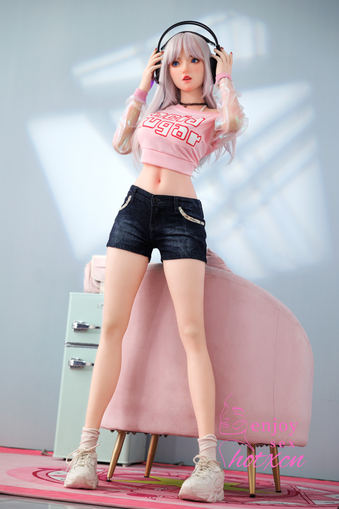 Zer Japanese sexual doll mastrubator 148 cm All Silicone doll - Image 5