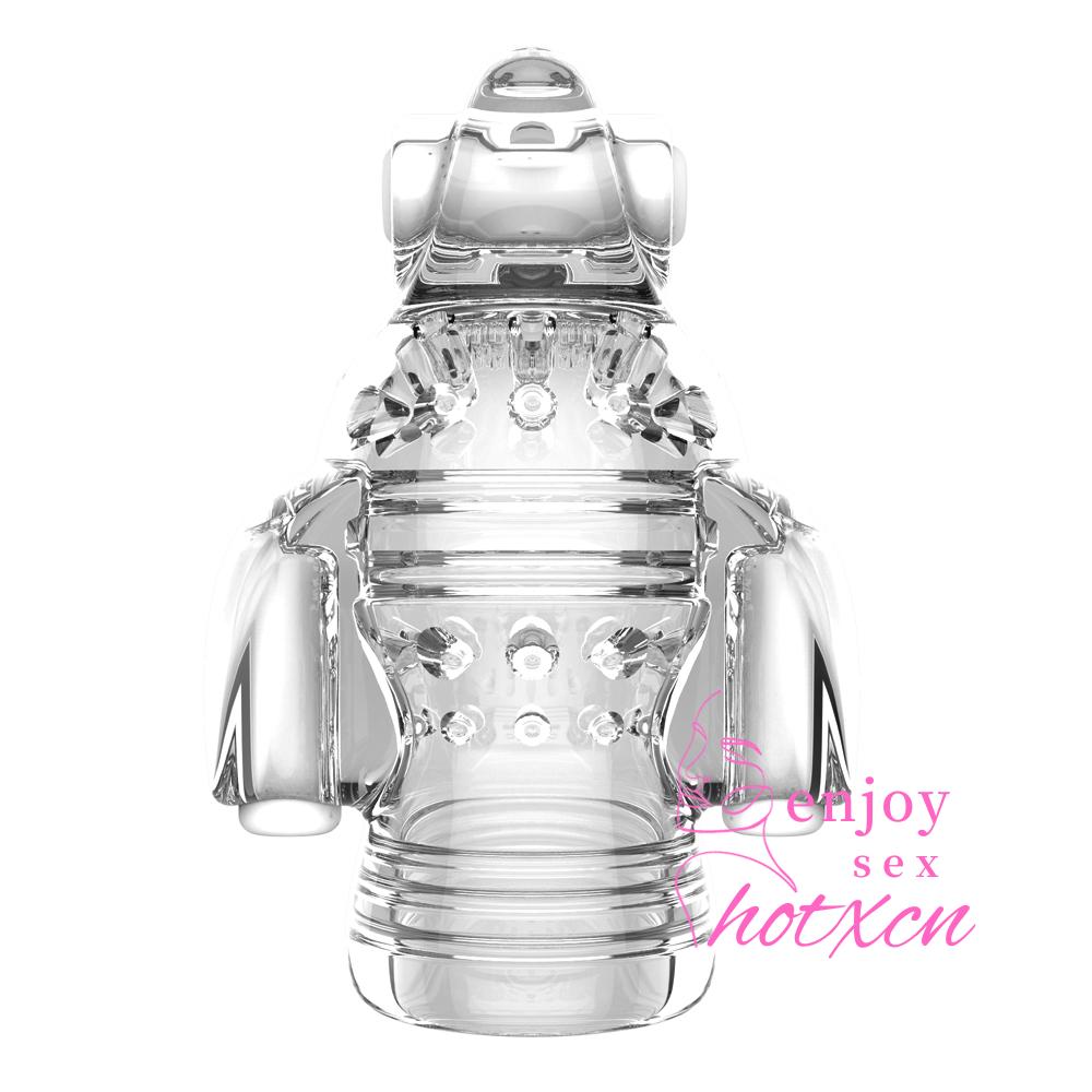 Sex Toys Male Masturbation Hands Free Glans Training TPE - Image 9