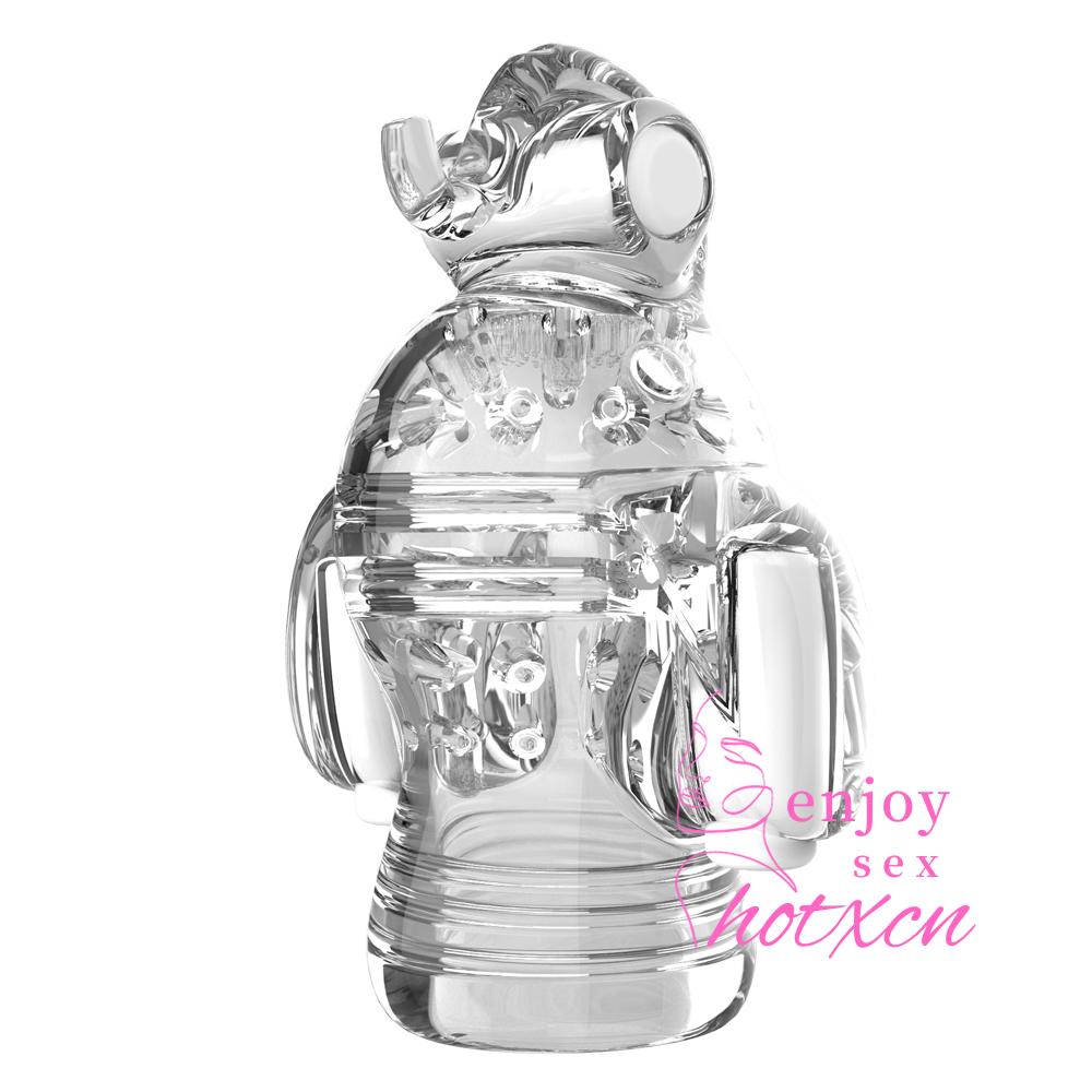 Sex Toys Male Masturbation Hands Free Glans Training TPE - Image 11