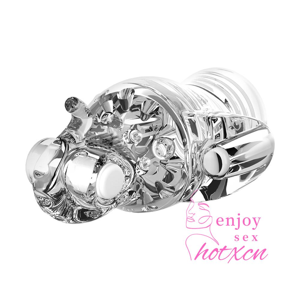 Sex Toys Male Masturbation Hands Free Glans Training TPE - Image 10