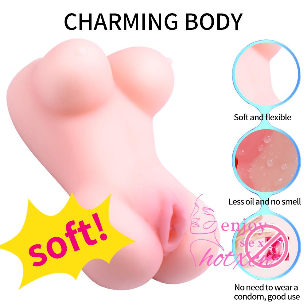 Sex Toys Male Masturbation breasted girl TPE - Image 3