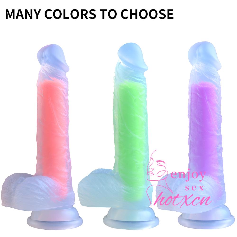 Adult toys for her Rainbow Realistic penis most realistic female - Image 10