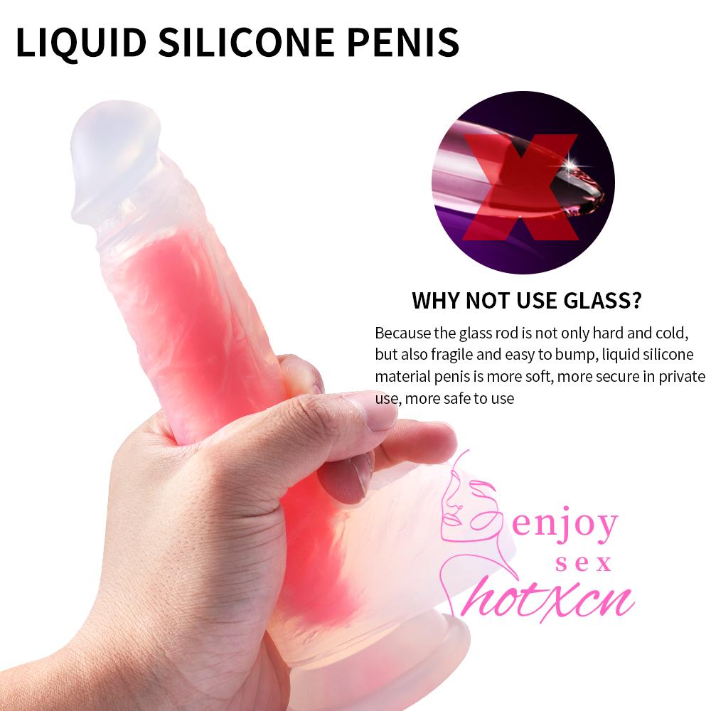 Adult toys for her Rainbow Realistic penis most realistic female - Image 12
