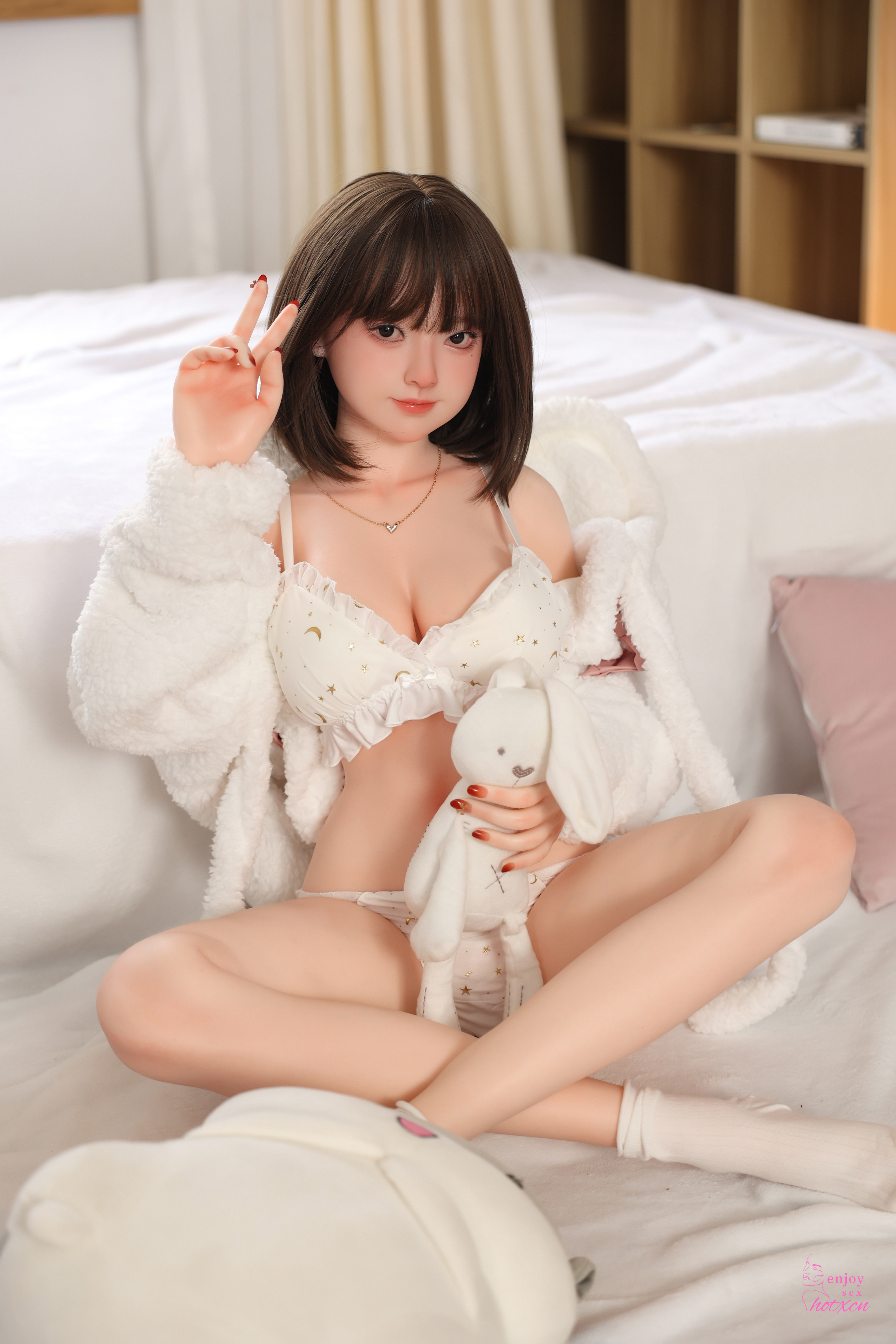 Amo realistic adult dolls 148 cm All Silicone asian sexdoll - Image 9
