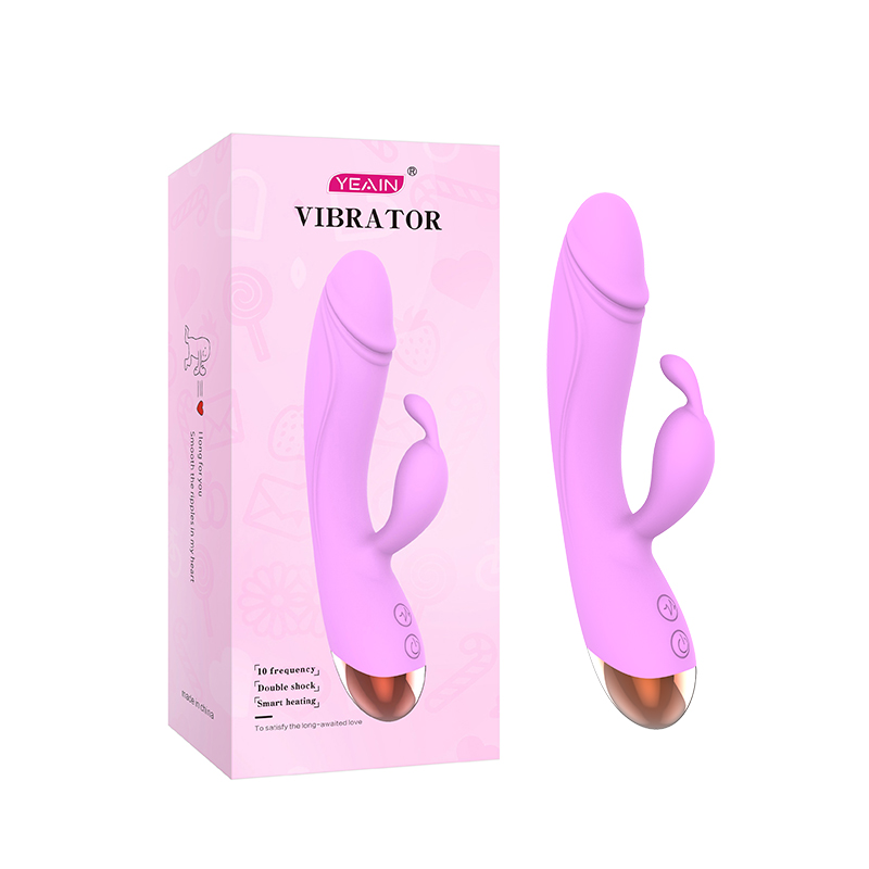 Female masterbater two-headed vibrartor realistic penis  for sale - Image 11