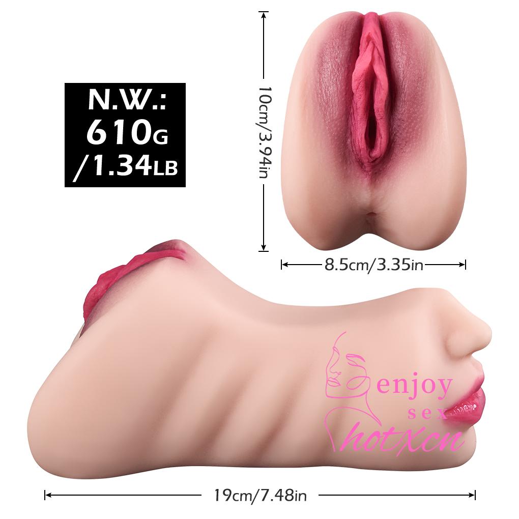 Artificial vegina for men 610g asian pocket pussy for blow job - Image 14