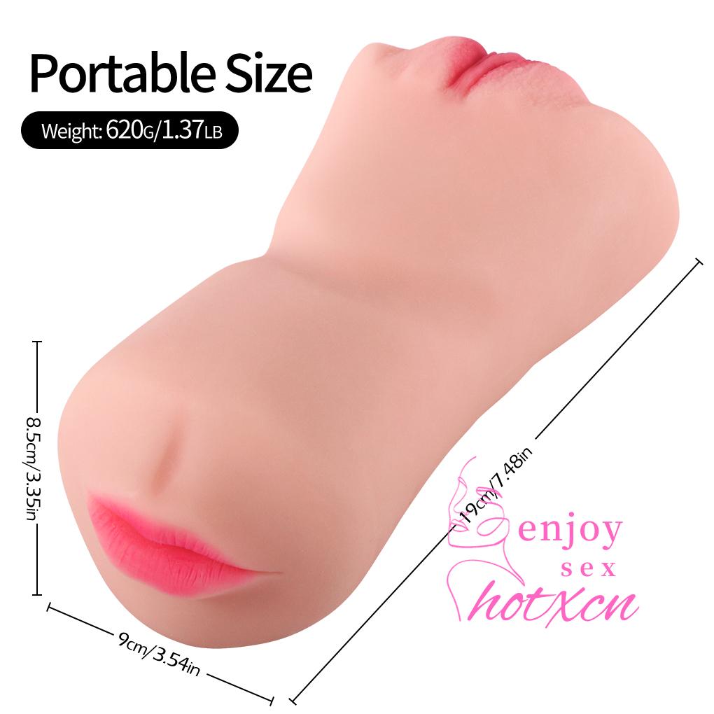 Artificial vegina for men 620g asian pocket pussy for blow job - Image 4