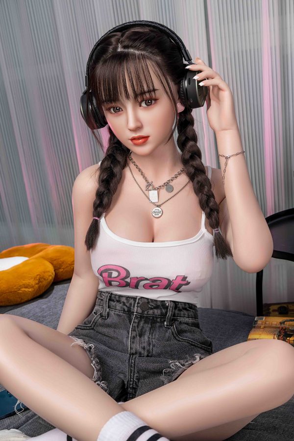 Sexualdoll Chinese young cute braids girl realistic adult toy doll - Image 5