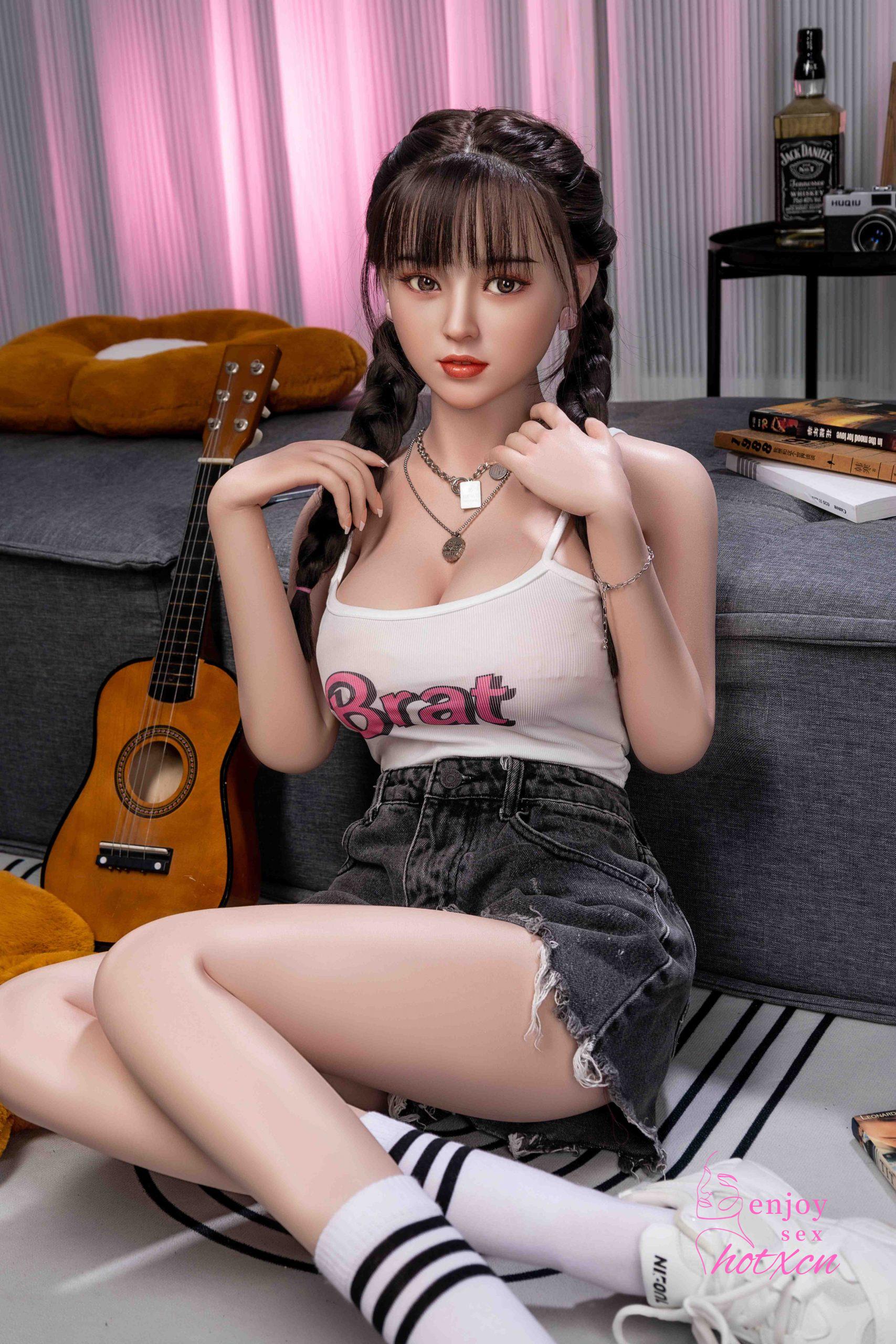 Sexualdoll Chinese young cute braids girl realistic adult toy doll - Image 8