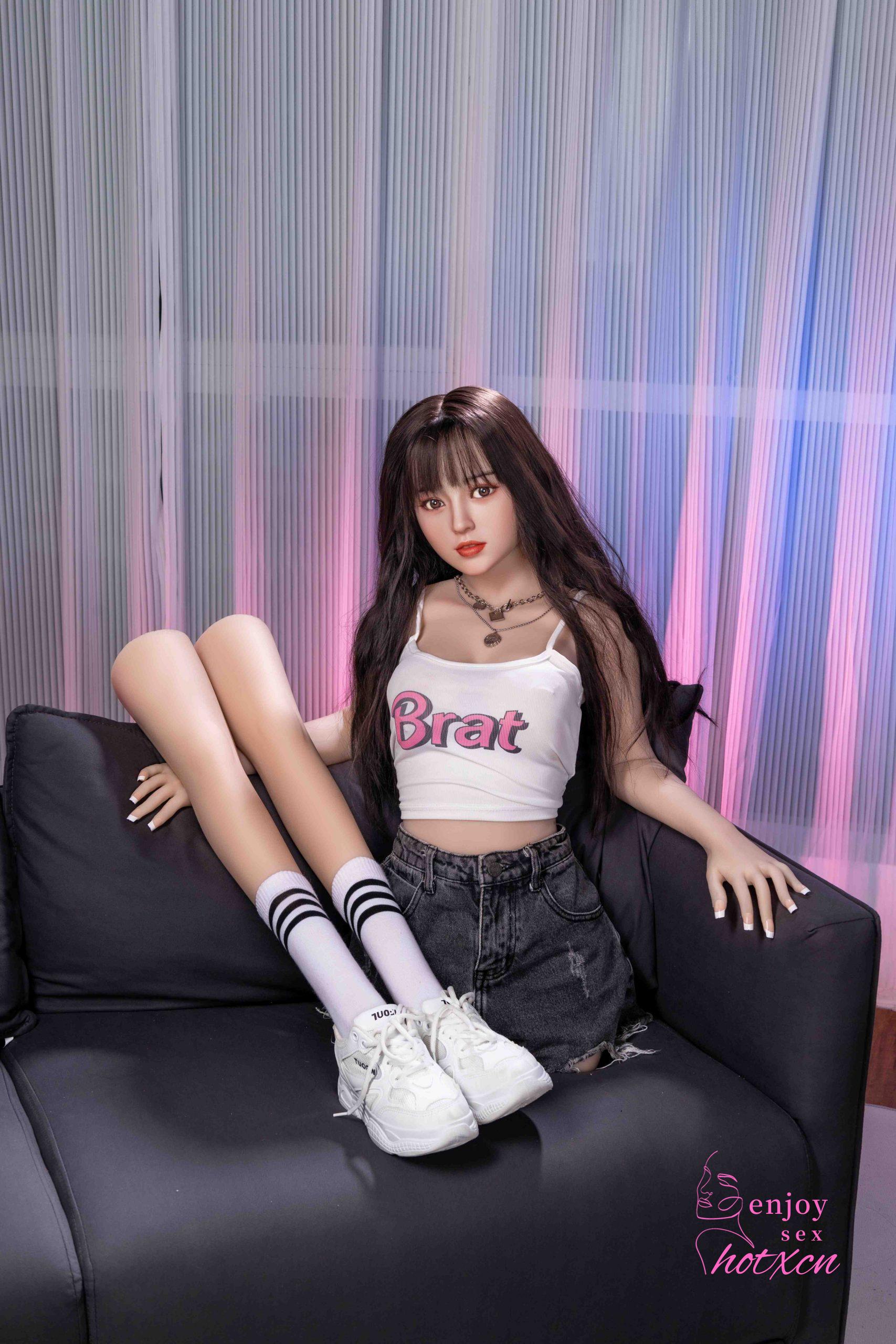 Sexualdoll Chinese young cute braids girl realistic adult toy doll - Image 35