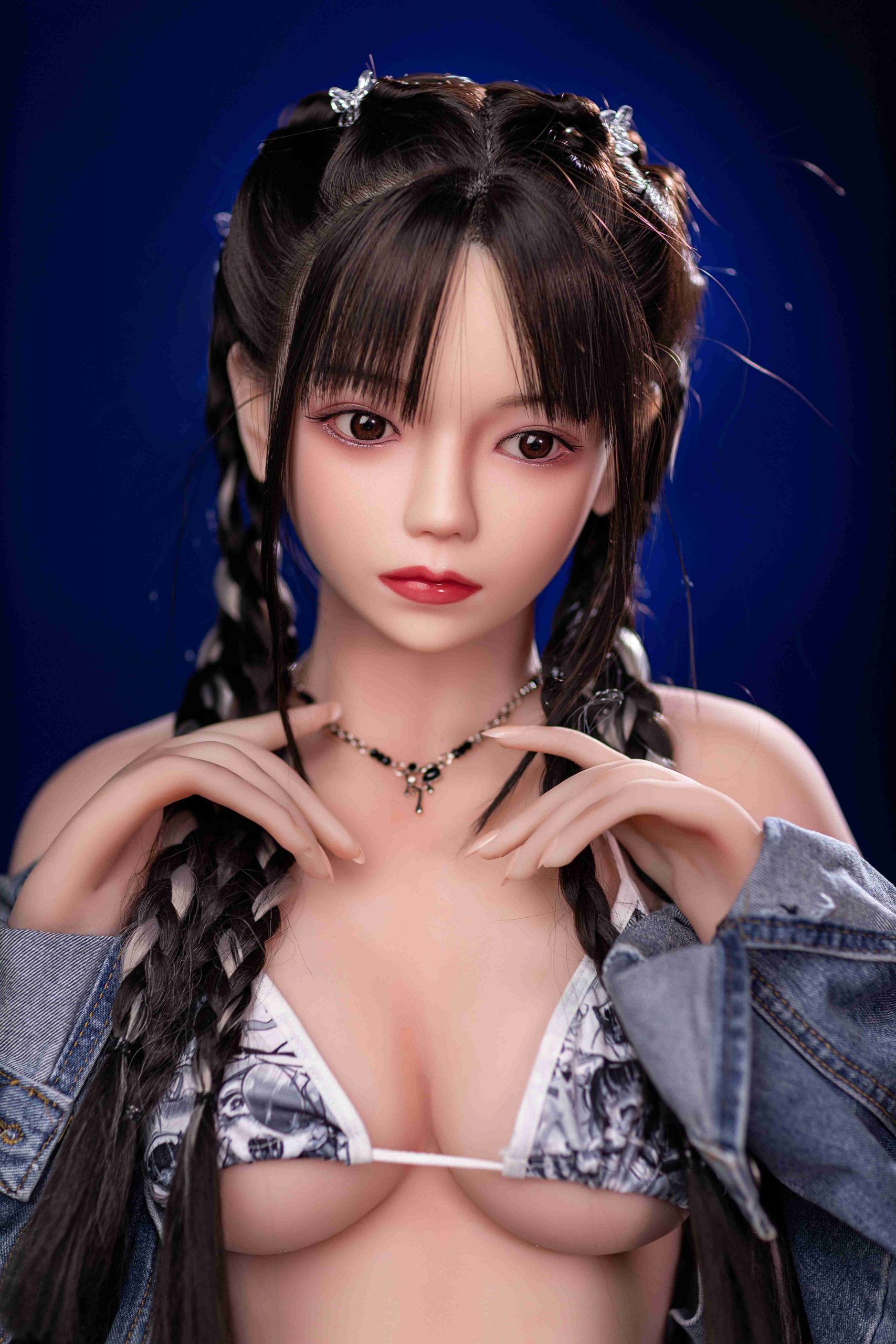 Sexualdoll Chinese young braids women realistic adult toy doll