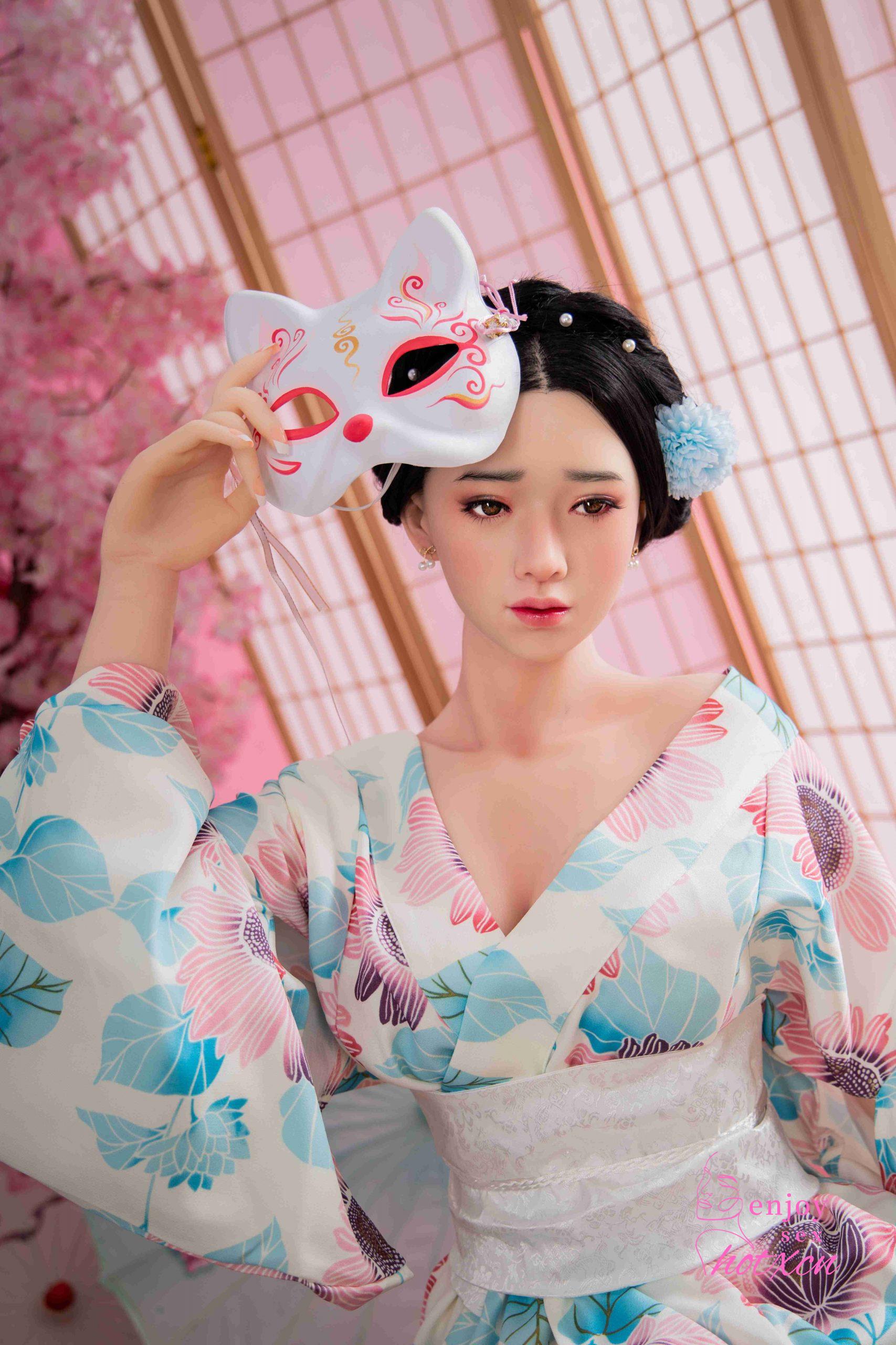 Sexualdoll Japanese kimono cosplay realistic adult toy doll - Image 5