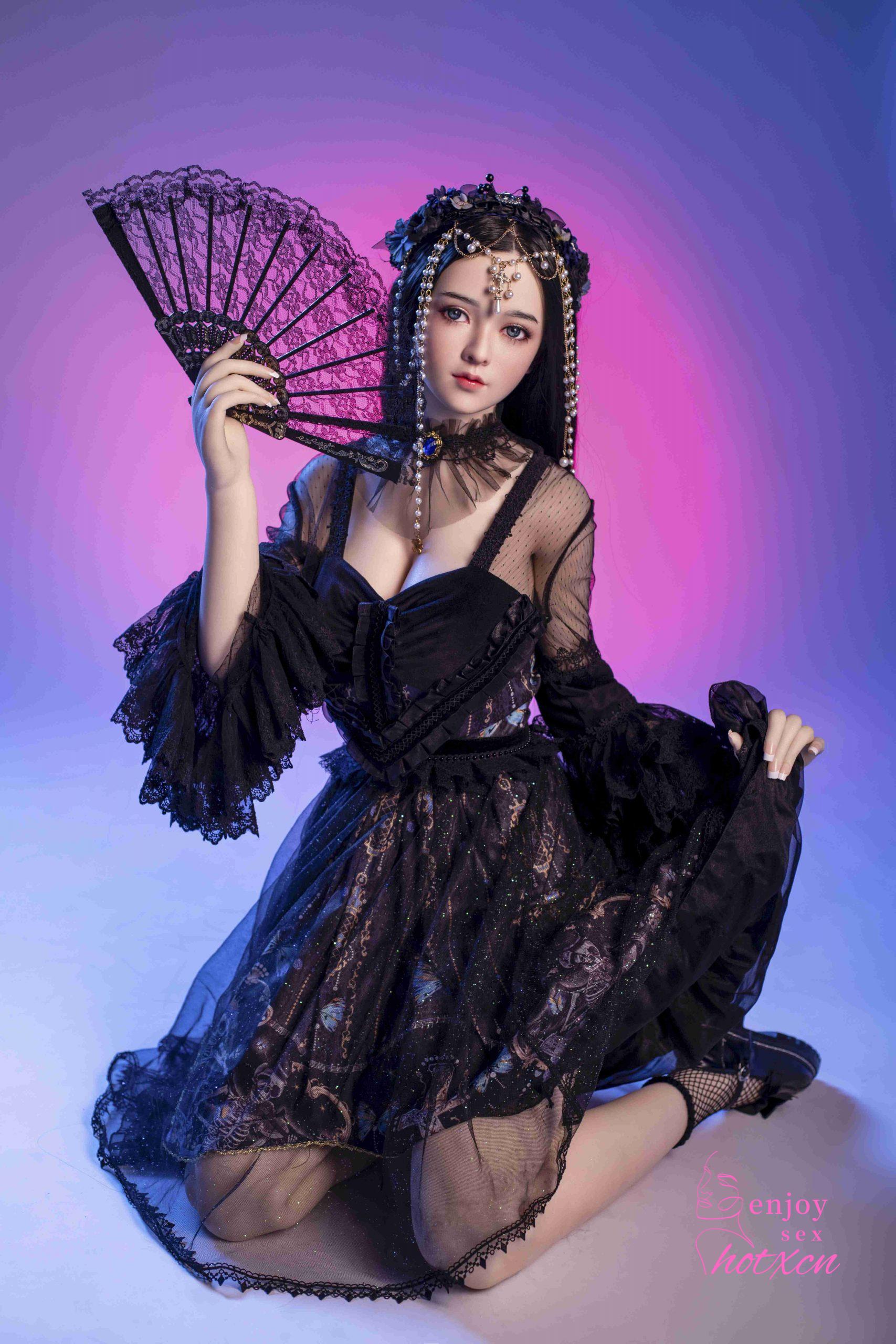 Sexualdoll Japanese black gothic cosplay realistic adult doll - Image 18