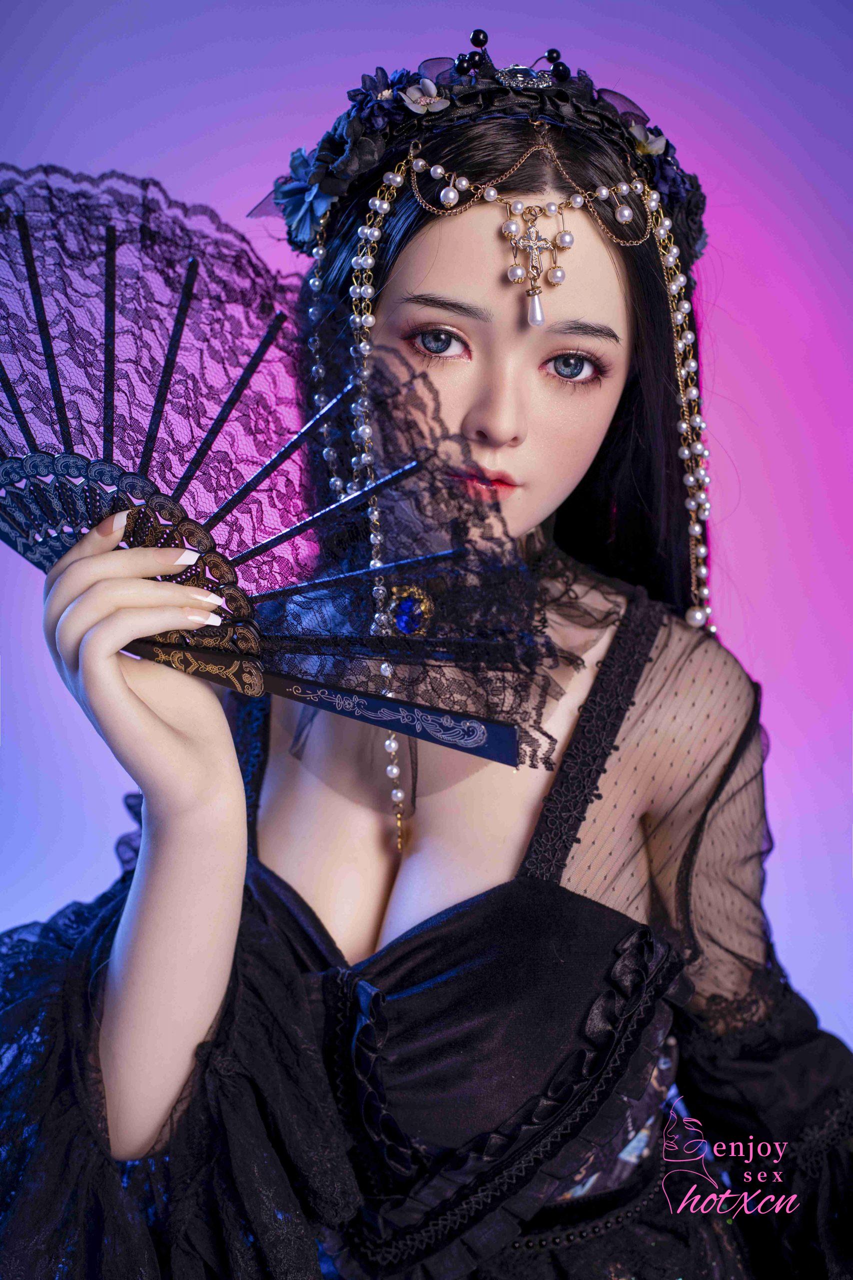 Sexualdoll Japanese black gothic cosplay realistic adult doll - Image 19