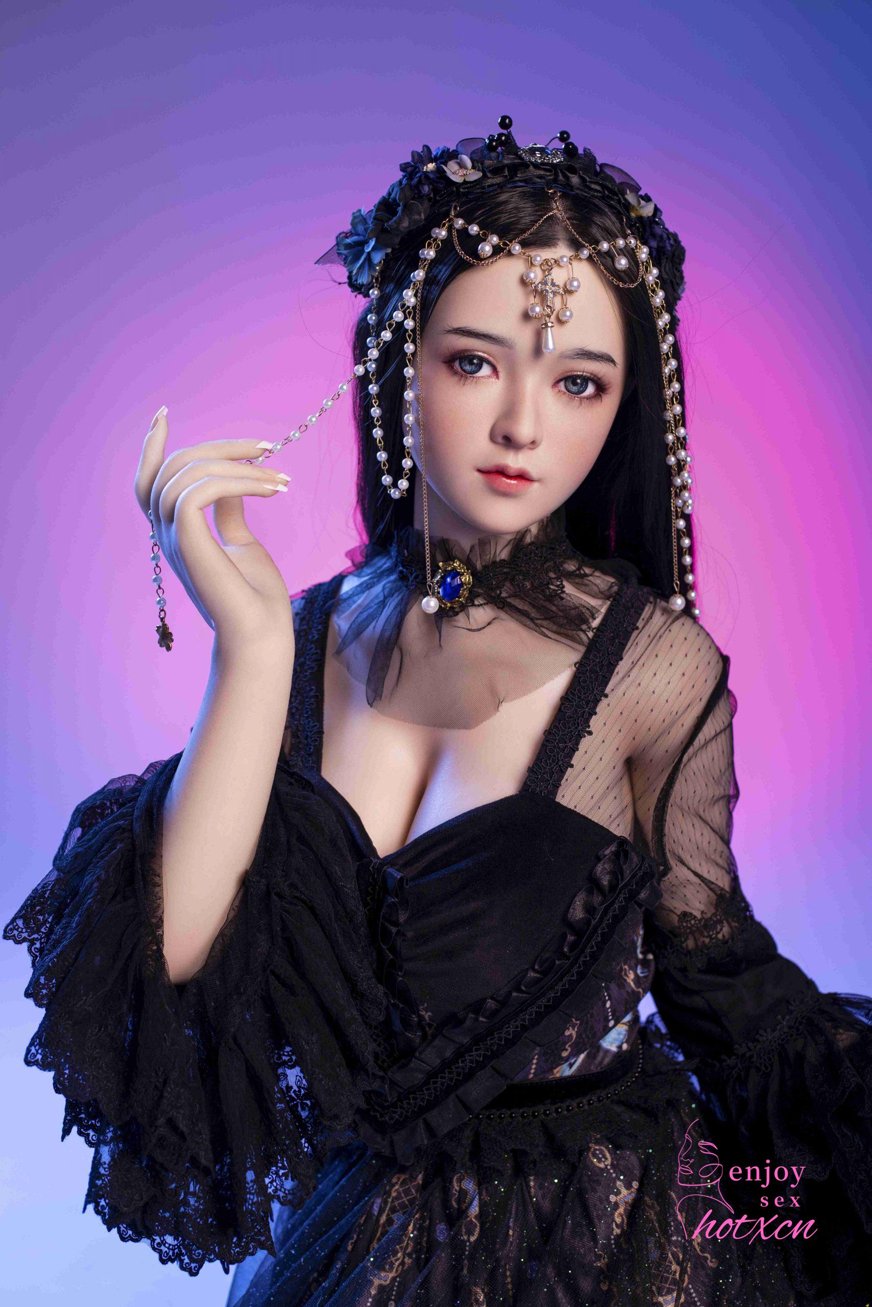 Sexualdoll Japanese black gothic cosplay realistic adult doll - Image 21