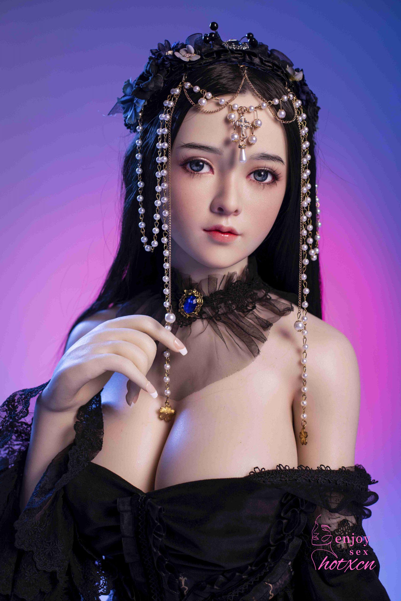Sexualdoll Japanese black gothic cosplay realistic adult doll - Image 23