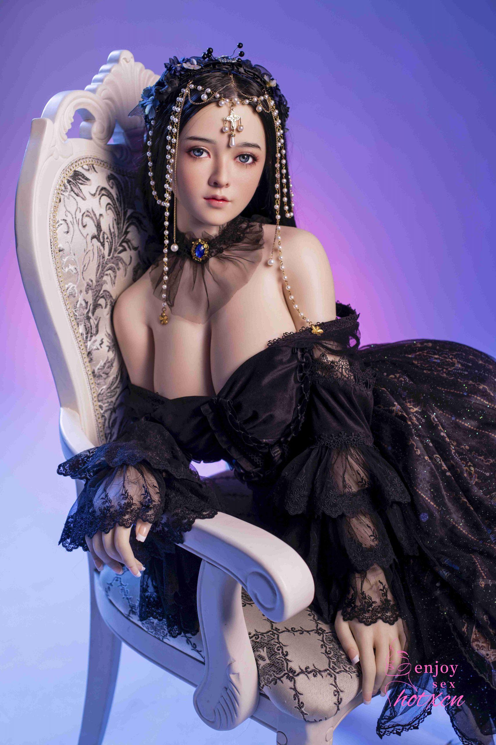 Sexualdoll Japanese black gothic cosplay realistic adult doll - Image 25
