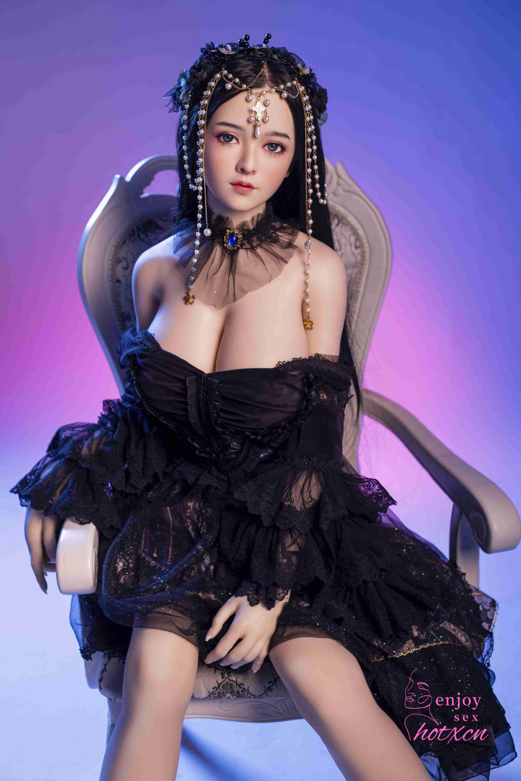 Sexualdoll Japanese black gothic cosplay realistic adult doll - Image 27