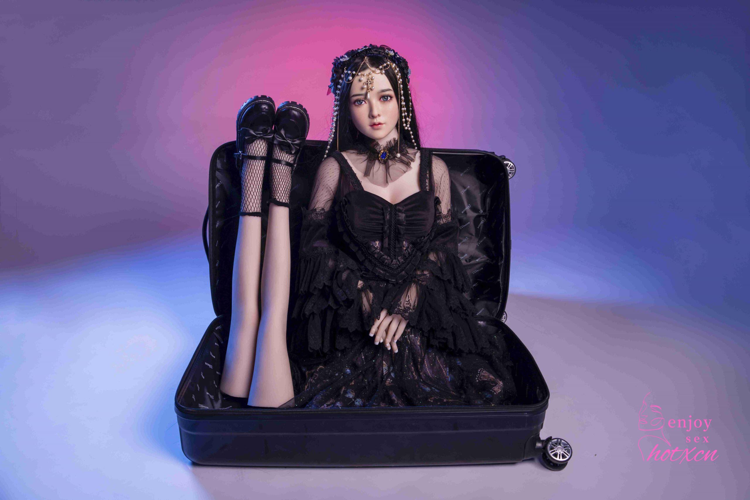 Sexualdoll Japanese black gothic cosplay realistic adult doll - Image 44