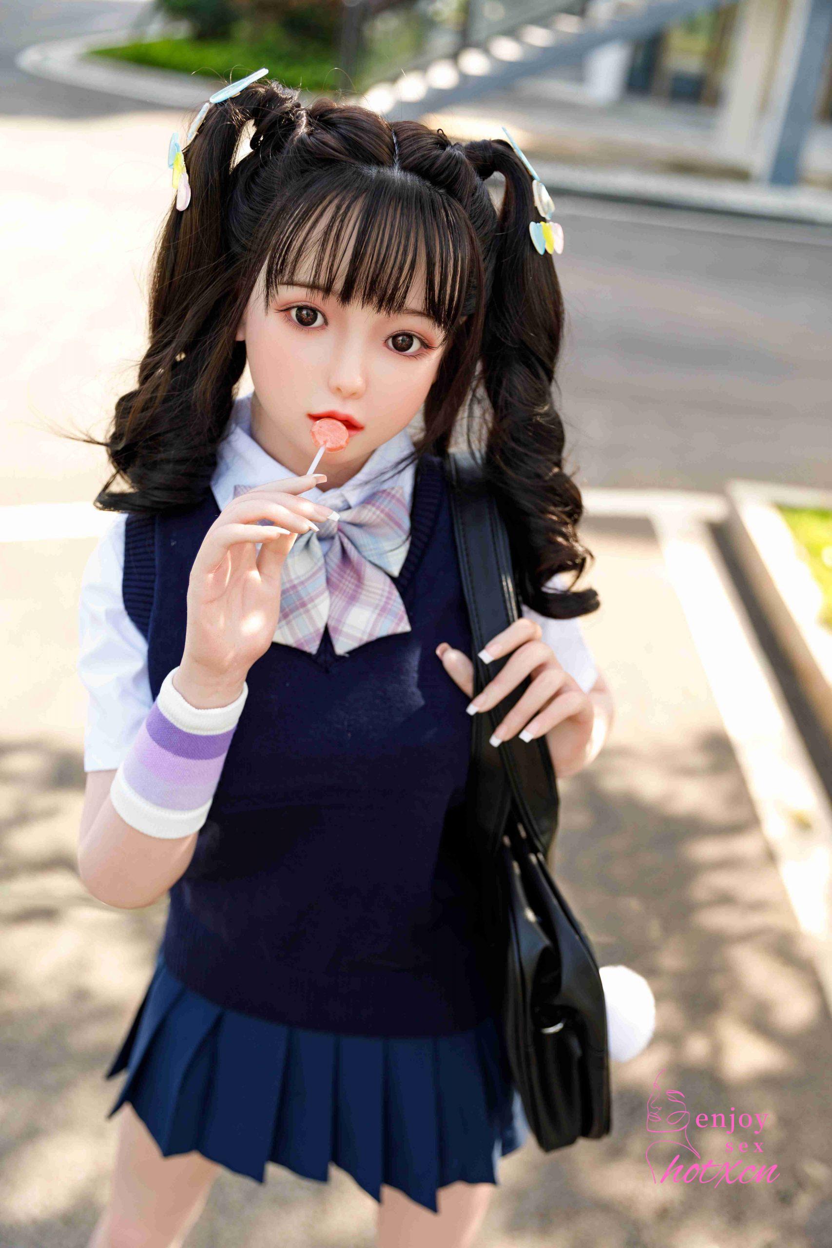 Sexualdoll Japanese student girl asian realistic adult toy doll - Image 4