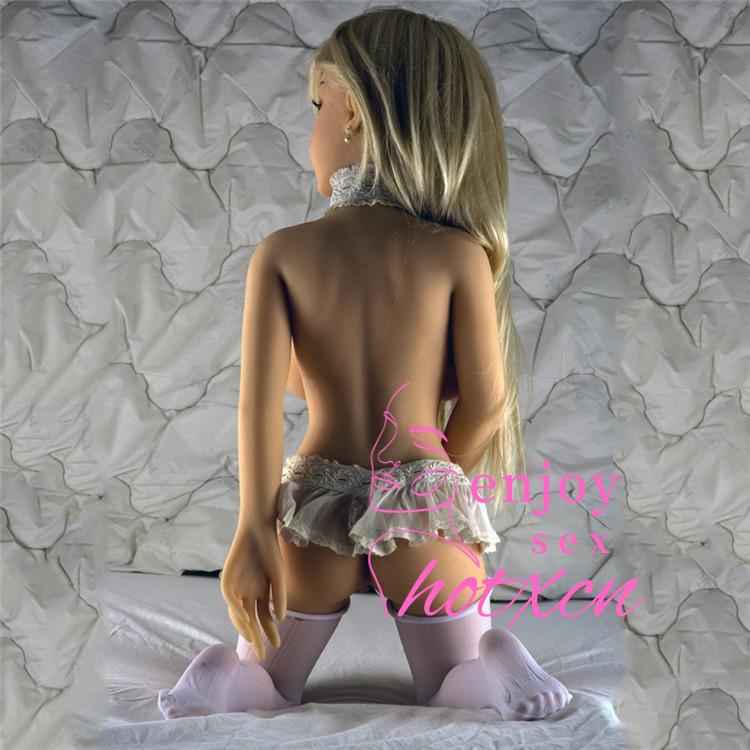 USA blonde petite girl realistic adult doll 100cm TPE sexdoll - Image 19