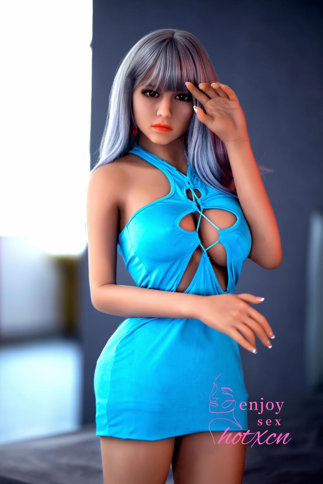 USA silver fox girl realistic life size adult doll 158cm sexdoll - Image 17