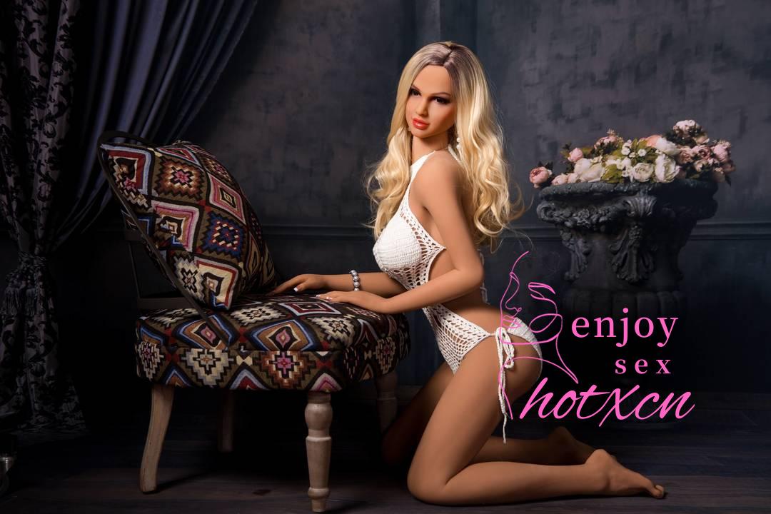 Bombshell blonde woman realistic adult doll 158cm sexdoll - Image 4