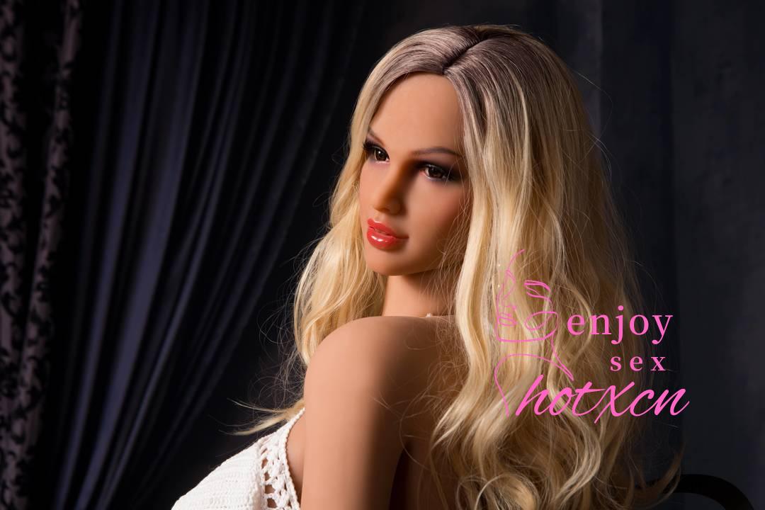 Bombshell blonde woman realistic adult doll 158cm sexdoll - Image 15