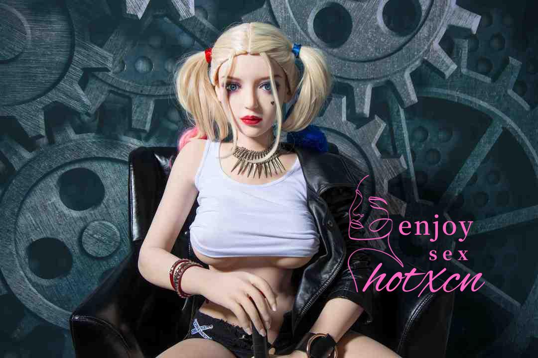Harley Quinn cosplay anime girl realistic adult doll 158cm sexdoll - Image 34