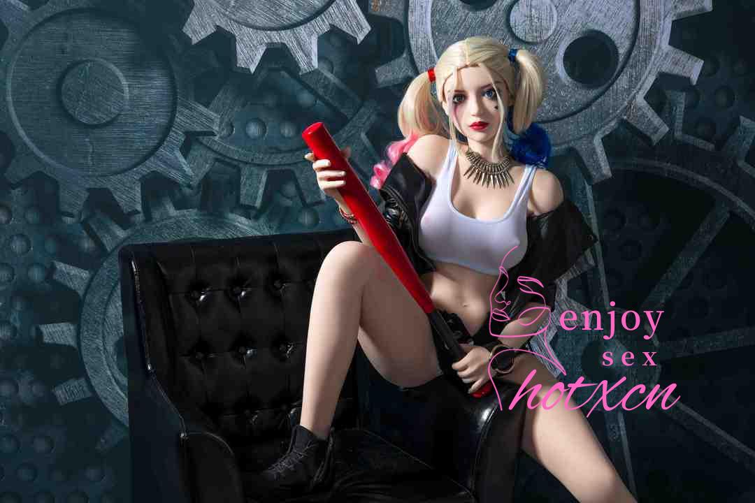 Harley Quinn cosplay anime girl realistic adult doll 158cm sexdoll - Image 18