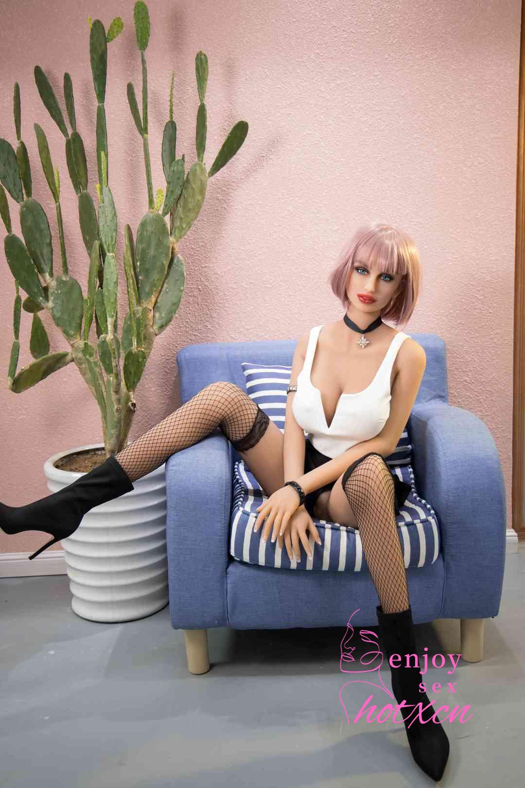 A foxy blonde plump woman realistic adult doll 158cm sexdoll - Image 25