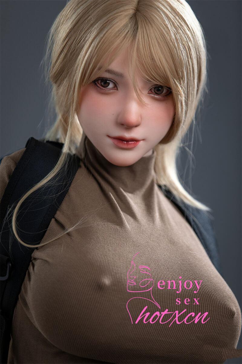 Golden-haired goddess busty beauty adult doll 148cm sexdoll - Image 2