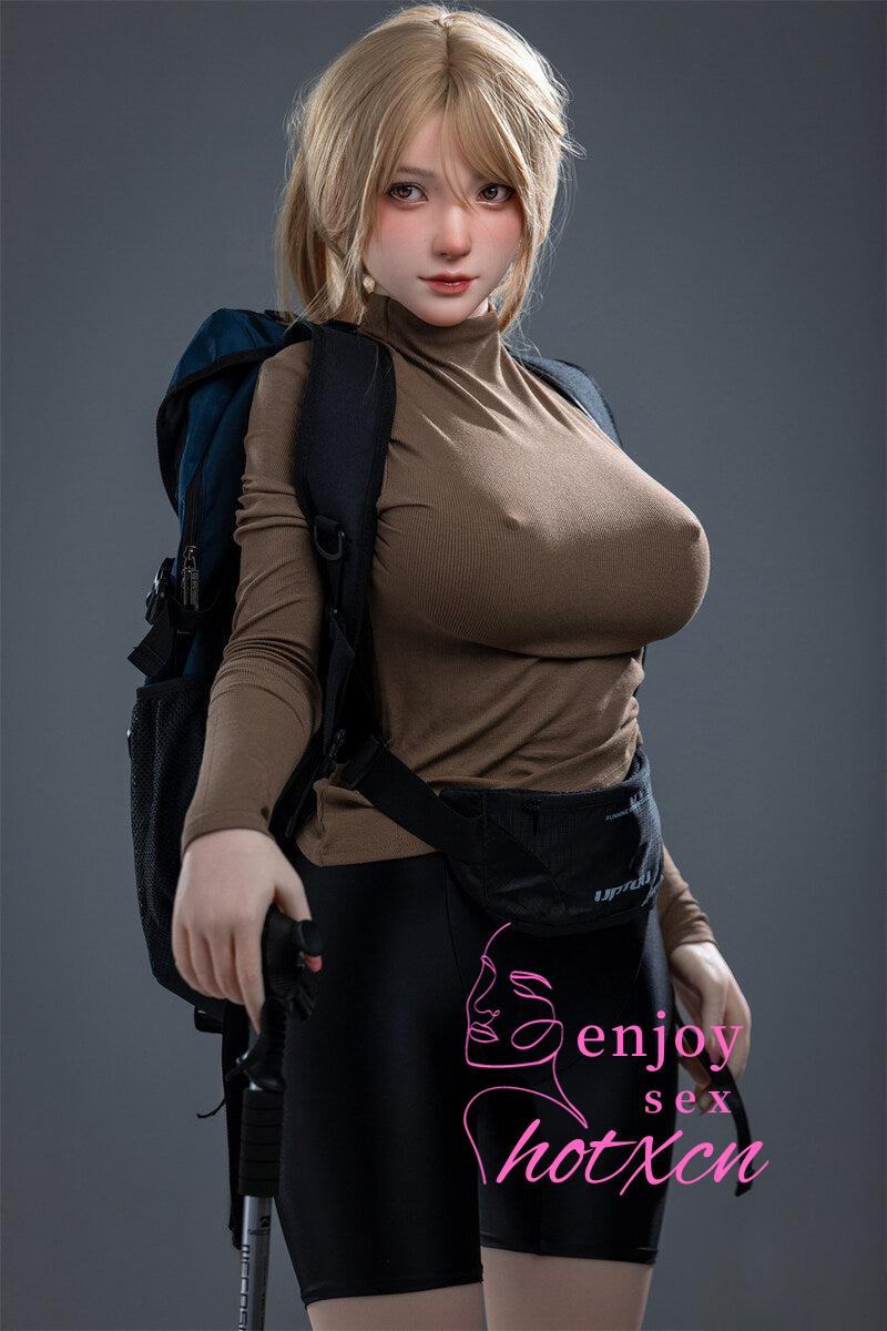 Golden-haired goddess busty beauty adult doll 148cm sexdoll - Image 30