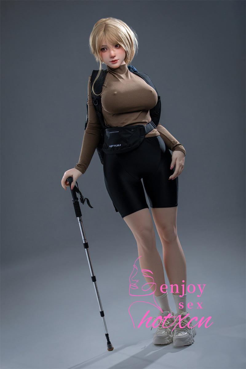Golden-haired goddess busty beauty adult doll 148cm sexdoll - Image 28
