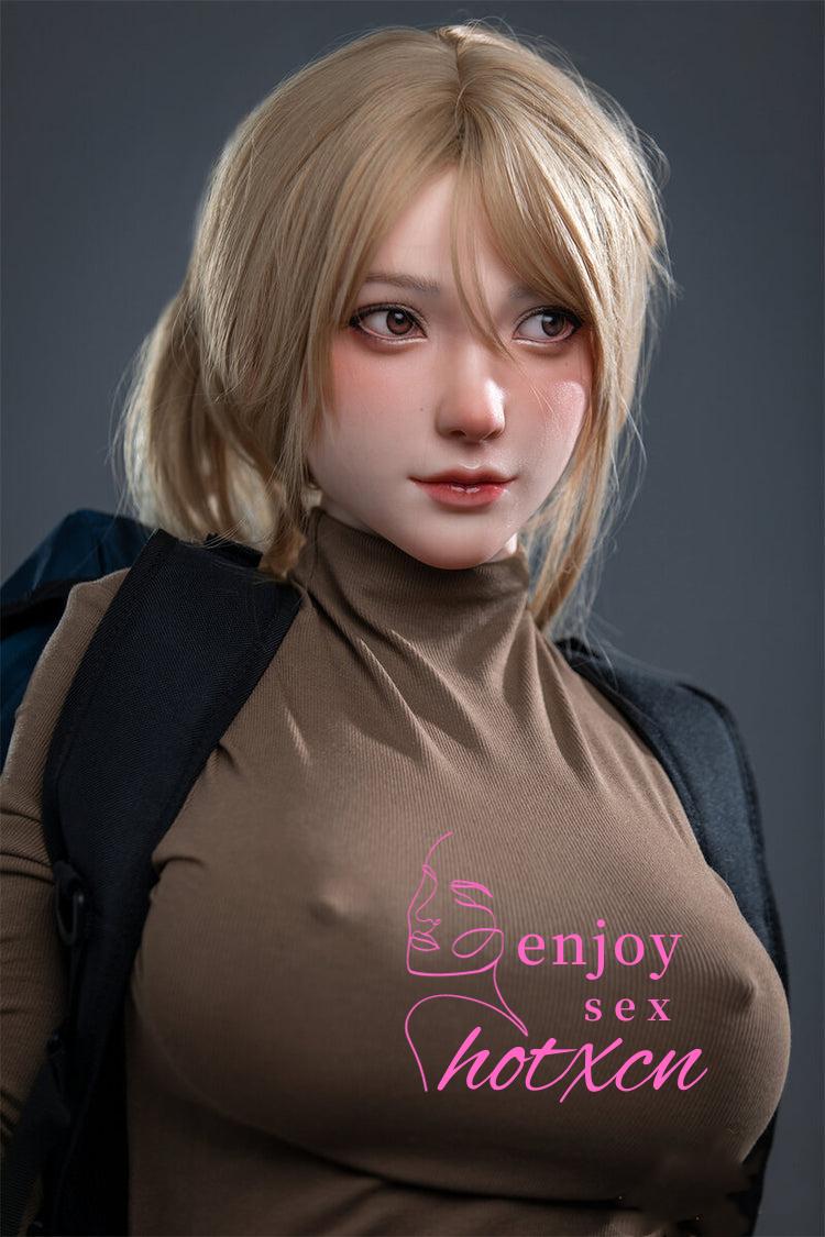 Golden-haired goddess busty beauty adult doll 148cm sexdoll - Image 26