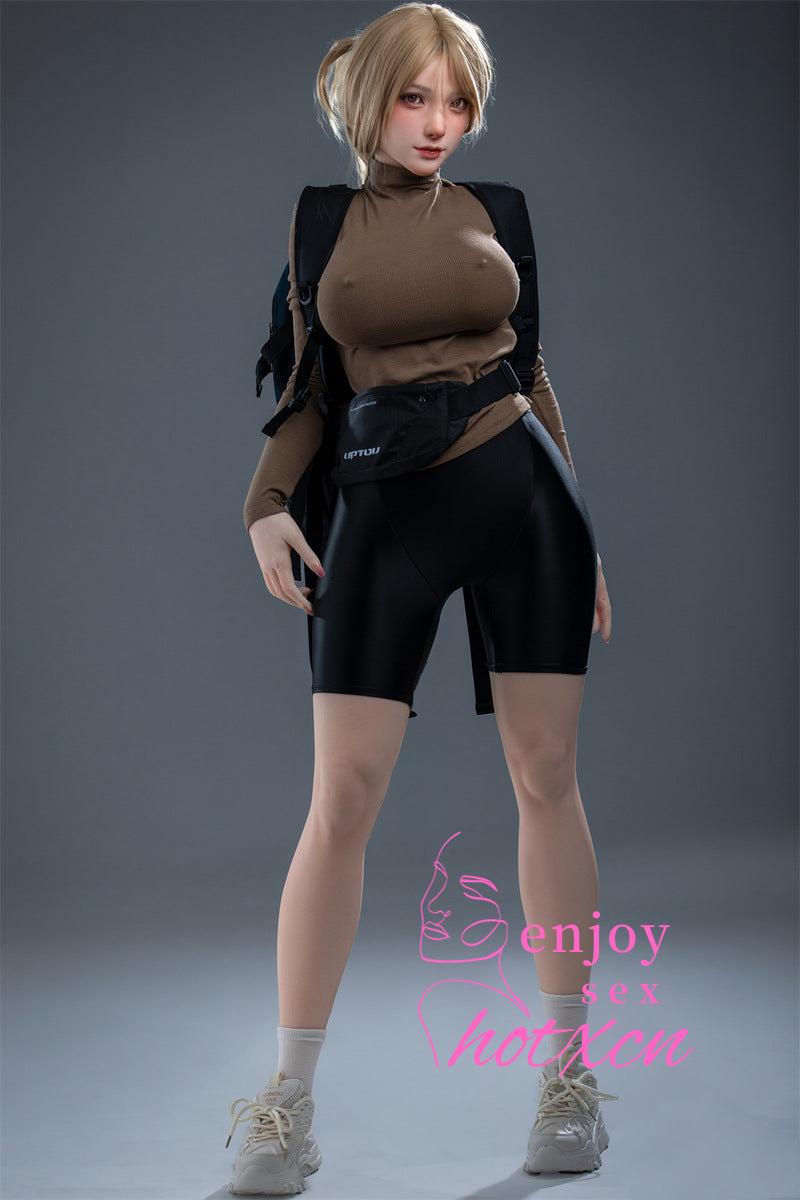 Golden-haired goddess busty beauty adult doll 148cm sexdoll - Image 25