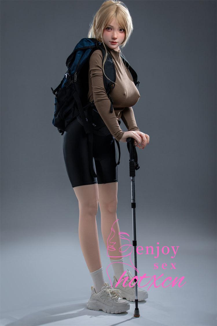 Golden-haired goddess busty beauty adult doll 148cm sexdoll - Image 23