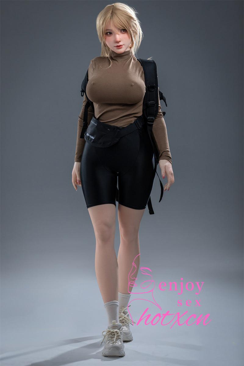 Golden-haired goddess busty beauty adult doll 148cm sexdoll - Image 10