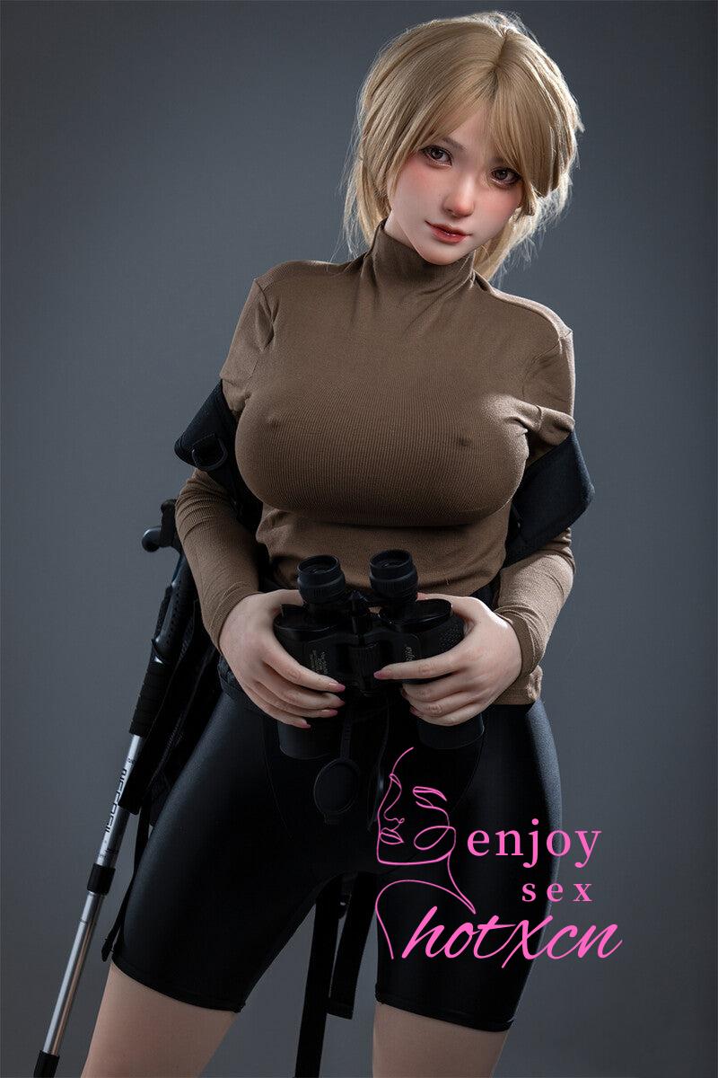 Golden-haired goddess busty beauty adult doll 148cm sexdoll - Image 20