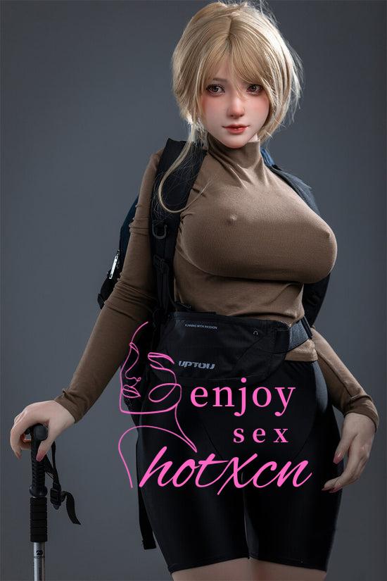 Golden-haired goddess busty beauty adult doll 148cm sexdoll - Image 15